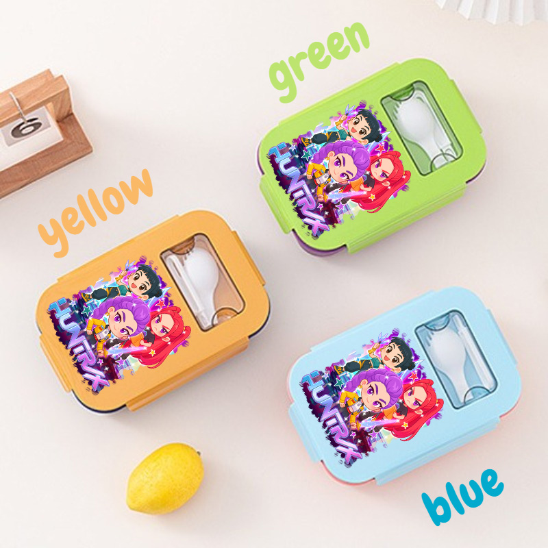 KPOP Demon Hunters  Lunch Box  - Food Storage In Room incelemesi ve fiyatı