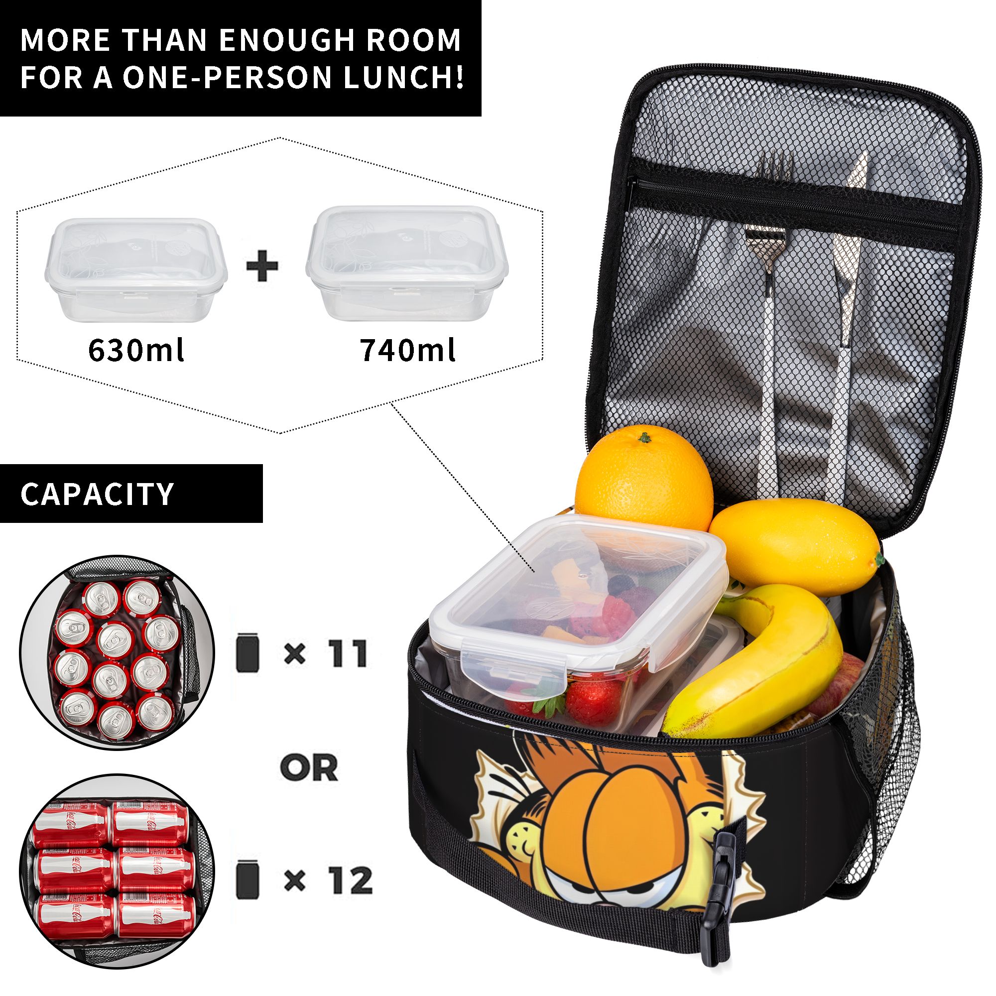 Garfielded Insulated Lunch Bag - Food Storage Hot incelemesi ve fiyatı