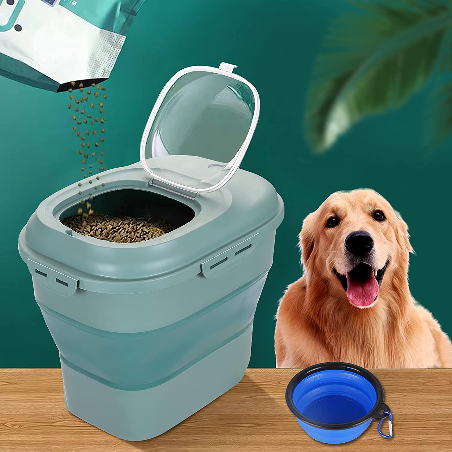Foldable Pet Food Storage Cont - Xxl Food Storage Container incelemesi ve fiyatı