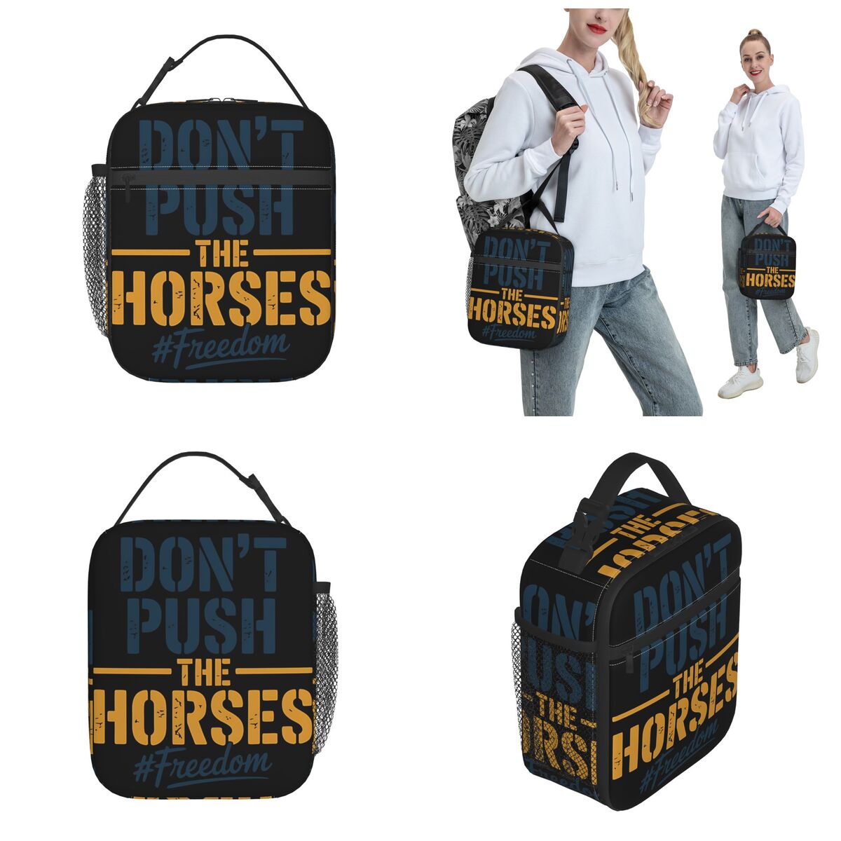Don't Push The Horses Merch In - Food Storage Quotes incelemesi ve fiyatı