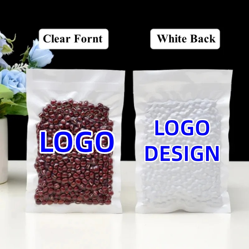 100PCS Open Top Clear White Va - Food Storage For Long Term incelemesi ve fiyatı