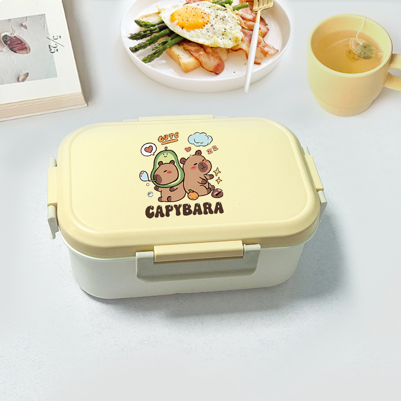 Capybara Bento Lunch Box Carto - Food Storage Usa incelemesi ve fiyatı