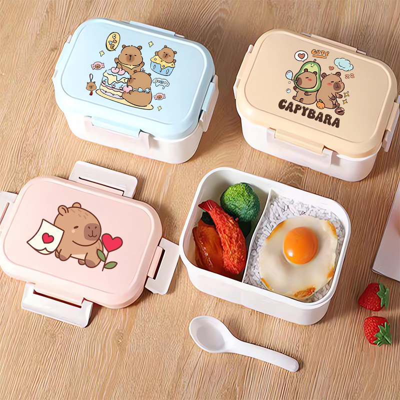 Capybara Bento Lunch Box Carto - Food Storage Usa incelemesi ve fiyatı