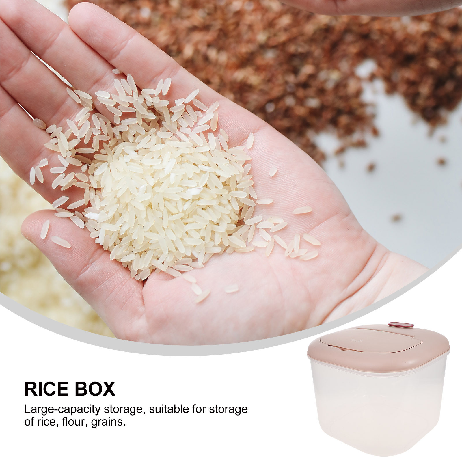 10Kg Airtight Rice Container F - Food Storage For Long Term incelemesi ve fiyatı