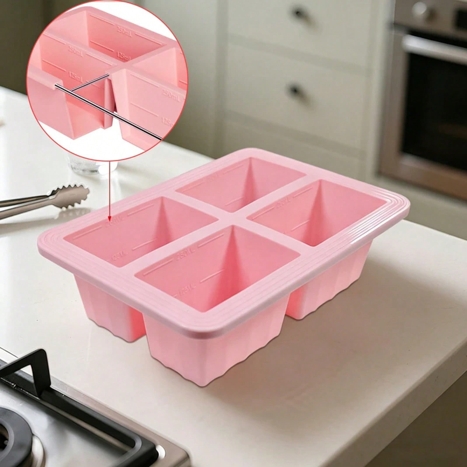 Reusable Silicone Soup Freezer - Food Storage Refrigerator incelemesi ve fiyatı