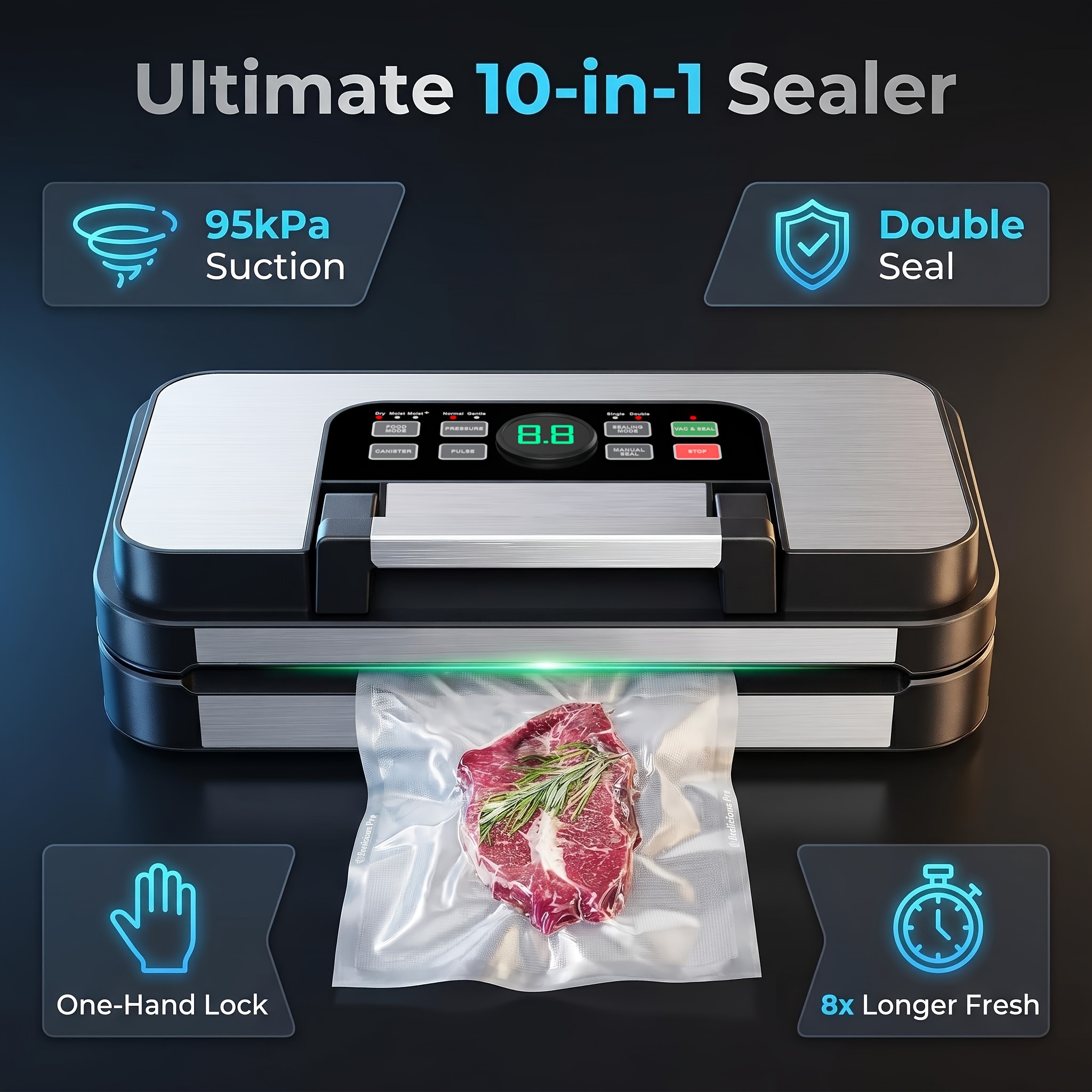 Vacuum Sealer Machine, 95000 P - Food Storage Usa incelemesi ve fiyatı