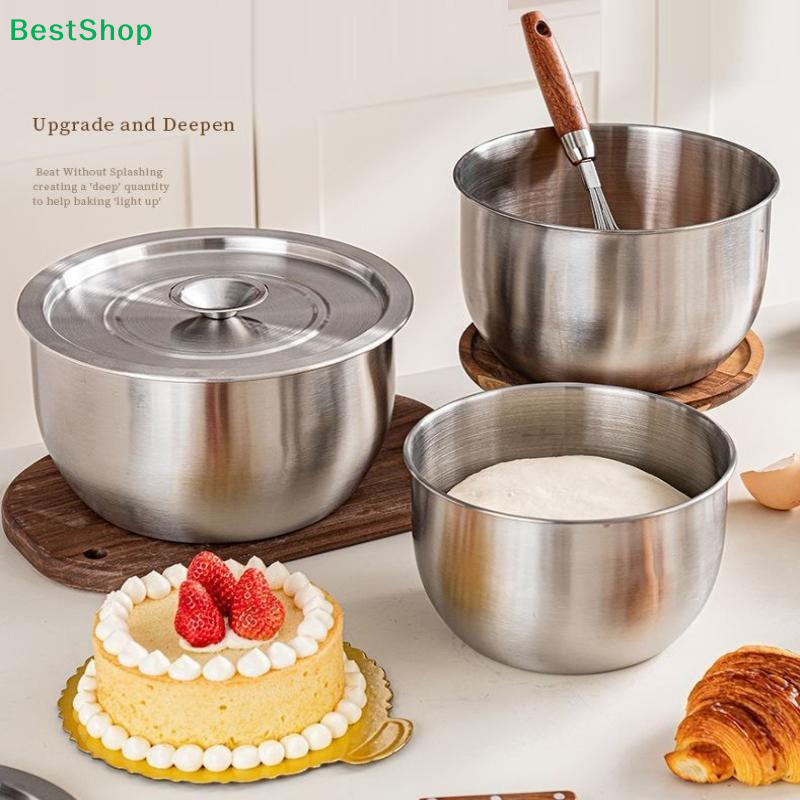 ♪Deepened Stainless Steel Mixi - Food Storage Bowls incelemesi ve fiyatı