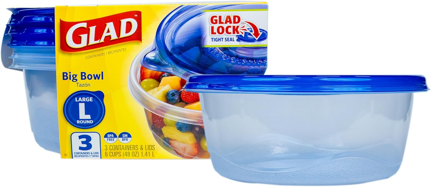 48 oz Round Food Storage Conta - Food Storage Bowls incelemesi ve fiyatı