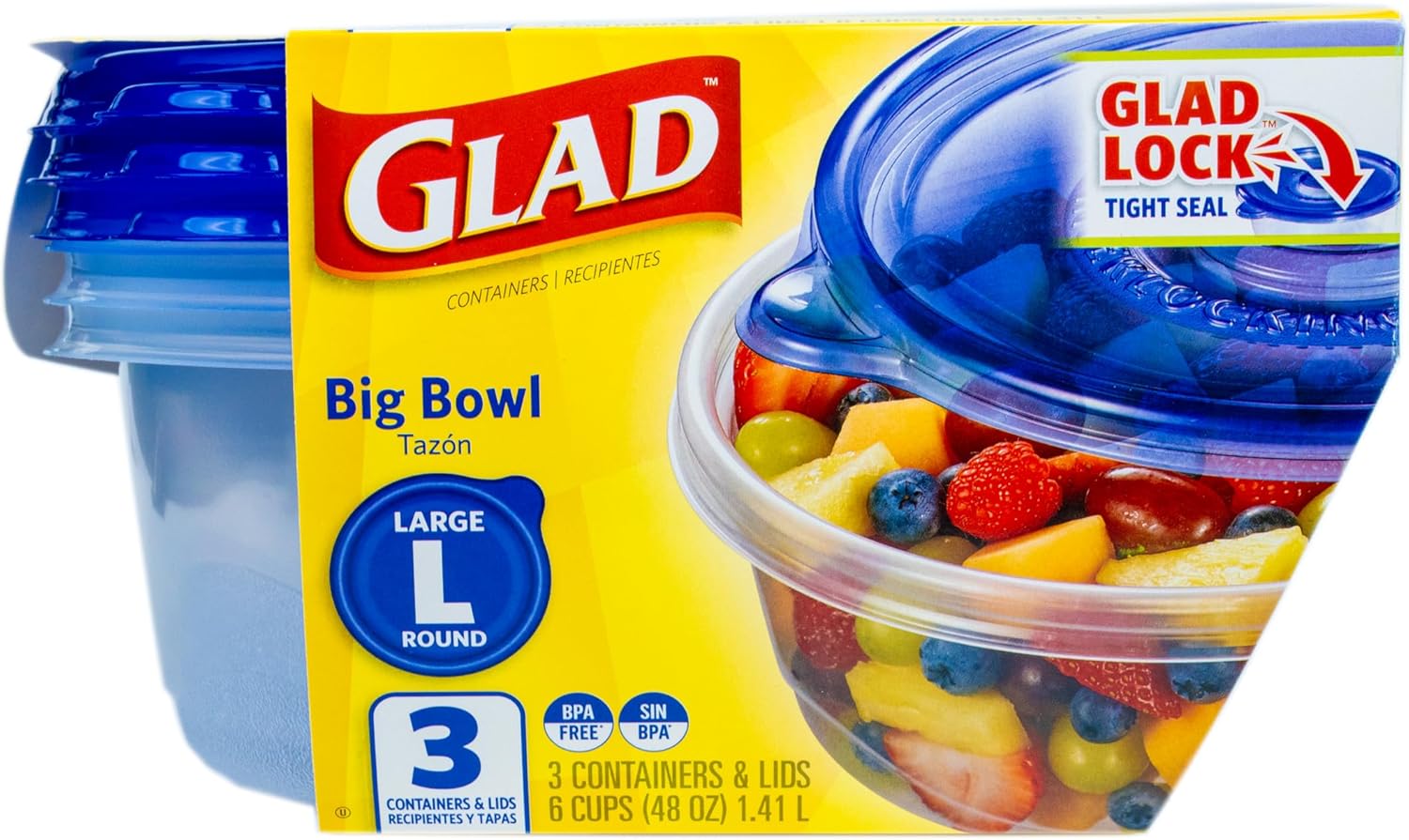 48 oz Round Food Storage Conta - Food Storage Bowls incelemesi ve fiyatı