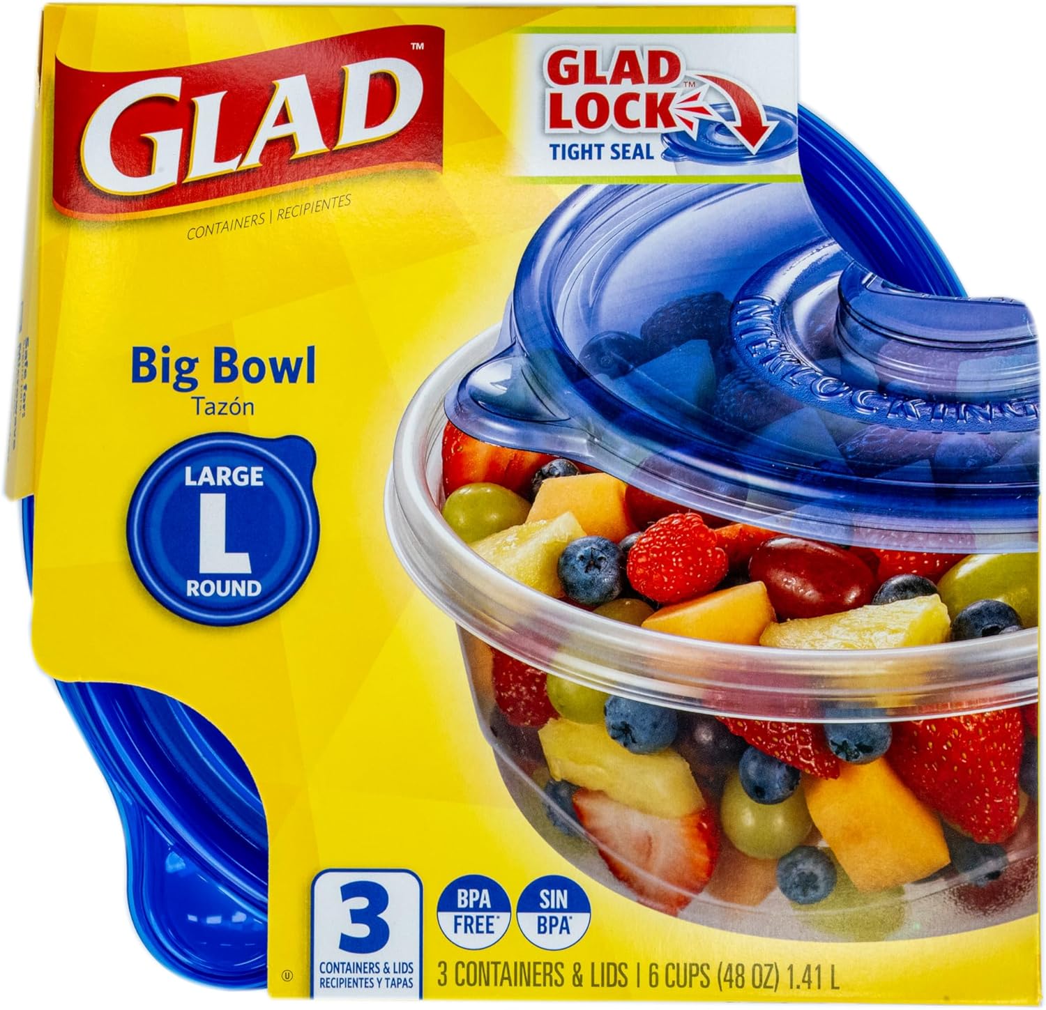 48 oz Round Food Storage Conta - Food Storage Bowls incelemesi ve fiyatı