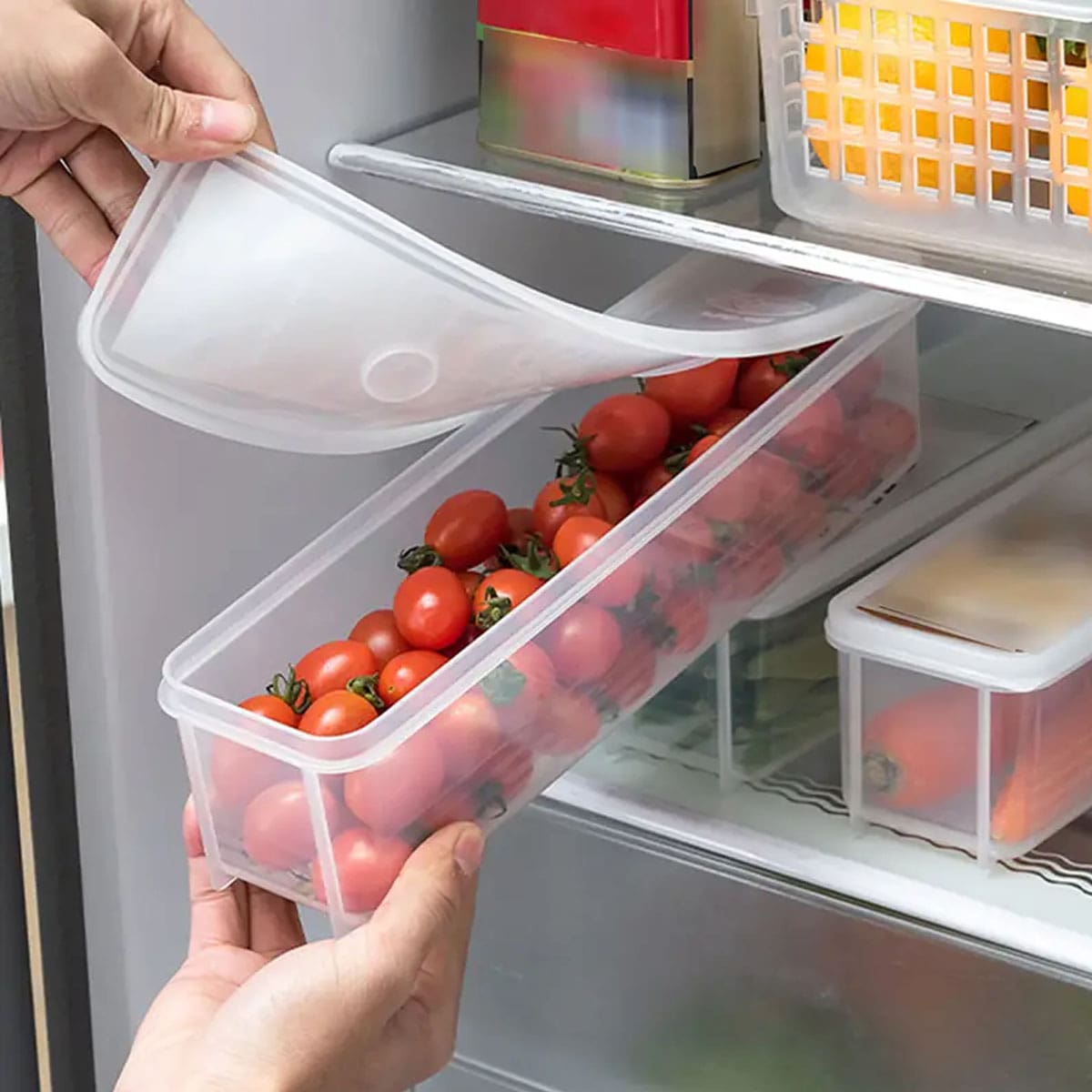 1 Plastic Transparent Storage  - Food Storage Refrigerator incelemesi ve fiyatı