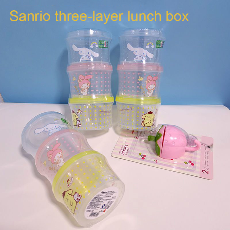 Kitty Bento Box Set 3 Pieces C - Food Storage In Room incelemesi ve fiyatı