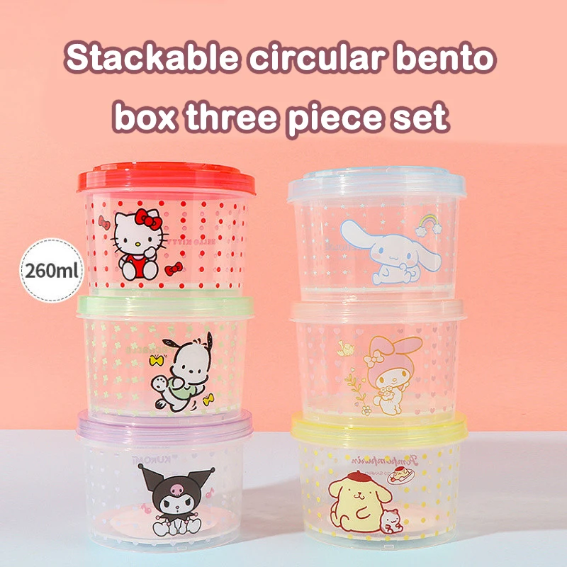 Kitty Bento Box Set 3 Pieces C - Food Storage In Room incelemesi ve fiyatı