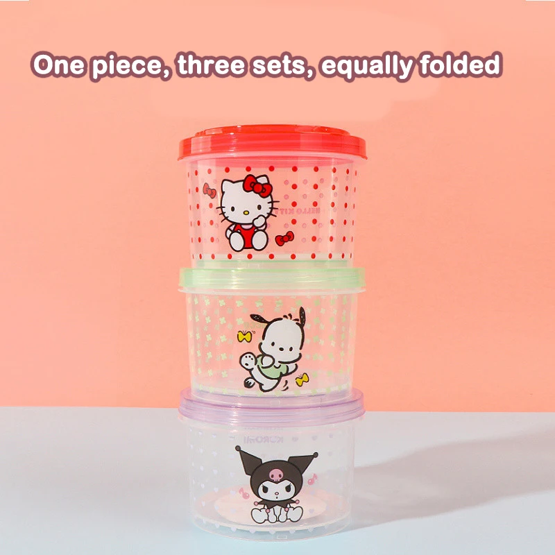 Kitty Bento Box Set 3 Pieces C - Food Storage In Room incelemesi ve fiyatı