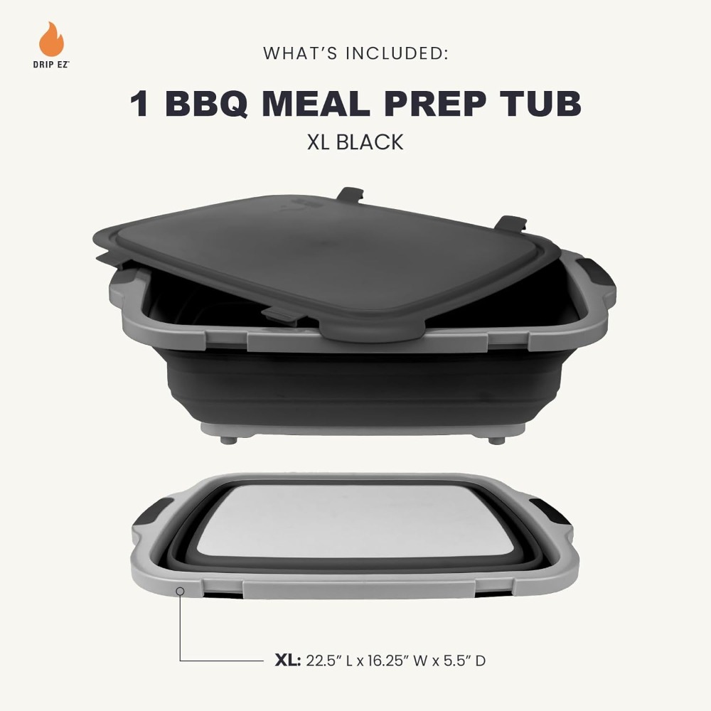 Collapsible BBQ Prep Tub XL -  - Food Storage Usa incelemesi ve fiyatı