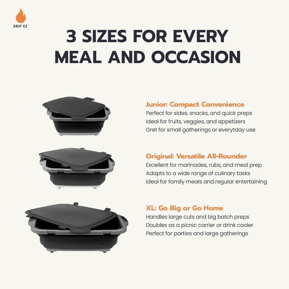 Collapsible BBQ Prep Tub XL -  - Food Storage Usa incelemesi ve fiyatı